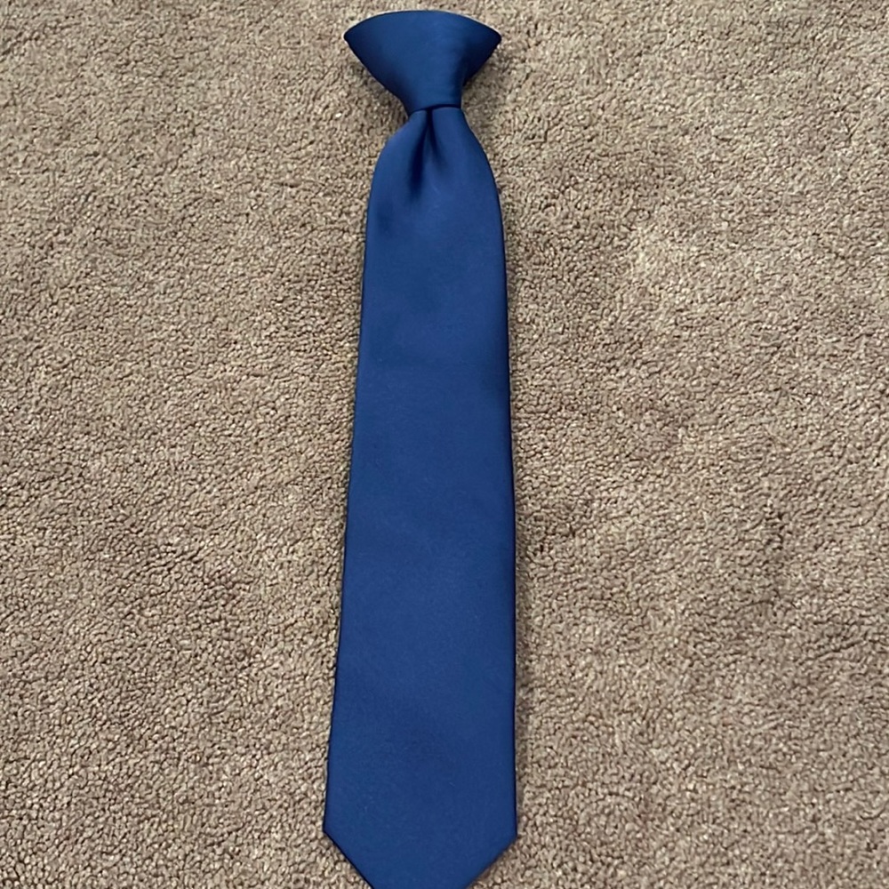 CLIP ON TIE — boy - Picture 1 of 3